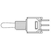 P&B TMS1T3B1M5RE Subminiature M5 Gold SP On-None-On TS