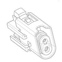 CII - TE Connectivity NP1TA-0002XX Automotive Connectors CONN. 2W MALE WAT