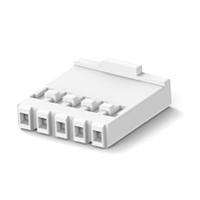 AMP Connectors - TE Connectivity 928205-5 Receptacle Housing 5 POS 2.54mm Crimp ST Cable Mount Rcp