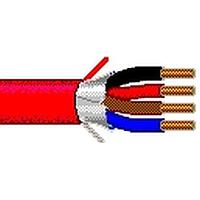 Belden 5322fl 0021000 Sound, Security and Alarm 18 AWG 4C SHIELD 1000ft SPOOL RED