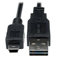 Tripp Lite UR030-001 USB 2.0 1FT REV A-M/5PIN B-M USB CBL
