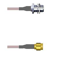 Amphenol Custom Cable Q-2103C000R084i RF Cable Assemblies N-SJB/SMA-SP G316D 84I
