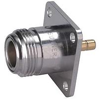 HUBER+SUHNER 37_N-SMB-50-1/1--_UE RF Adapters - Between Series N jack(f) to SMB jack(f) flange