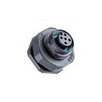 Amphenol LTW HPC-05PFFS-SF8001 Connectors NMEA 2000, Micro, Plastic, 4A, 05 pins, Female Connector, Female Contact, Hexagonal, Screw Thread, Solder, Receptacle, IP68