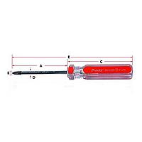Proskit 89121A Line Color Screwdriver (6x300mm)