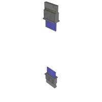 Samtec SFSS-08-28-G-03.25-D-NDS Discrete Wire Cable Assemblies .050" Tiger Eye(TM) Single Row Discrete Wire Cable Assembly