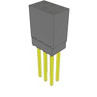 Samtec ESQ-103-39-G-D Sockets Elevated Socket Strip