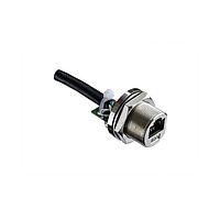 Amphenol LTW RCM-5SPFFG-SCU7B70 Cat 5e RJ, Middle Size, Metal, 1.5A, Cat 5e, Circular, Screw Thread, PCB Board to Plug with Ground, Receptacle With Cable/Wire, Length 700mm, IP67 Unmated