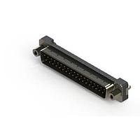 EDAC 627-037-326-017 D-Sub Connectors - Standard Density Vertical Plastic Body D-Sub Connector