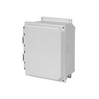 Hammond Manufacturing PJU1084HF Junction Boxes N4X Solid Door Hinge Cover w/flange - 10 x 8 x 4 - Fiberglass