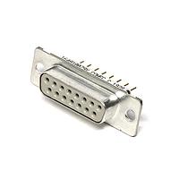 Amphenol CONEC 164A10079X Receptacle 15P DSUB SOCKET STRT THRU-HOLE