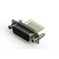 EDAC 627-M15-323-BN6 D-Sub Connectors - Standard Density Vertical Machined D-Sub Connectors