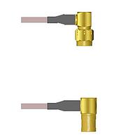 Amphenol Custom Cable Q-3303R0001006i RF Cable Assemblies SMA-RP/SMB-RP G178 6I