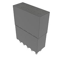 Samtec ESQ-105-33-S-D-LL Sockets Elevated Socket Strip