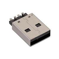 Wurth Elektronik 629004113921 USB Type A Connectors WR-COM Type A SMT 4Pin W/Clip Male