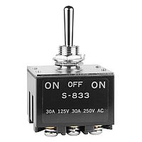 NKK Switches S833/CUL Toggle Switches Series S High Capacity