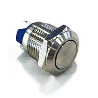 Bulgin MAV0120/3D2GN012 Anti-Vandal Switches 12mm MiniVandal Rest 12VGrnLED RING Illu