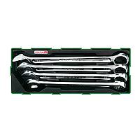 TOPTUL GTA0439 Offset Hi-Performance Combination Wrench Set (4 pcs- 15°)