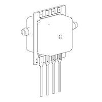 Amphenol All Sensors DLLR-L10G-E2BS-C-NAV6 Board Mount Pressure Sensors 0-10 in H2O DP Opp Barbed SIP 16Bit