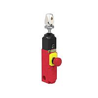 Banner Engineering RP-LS42F-25LE Cable Pull Switches Heavy Duty Plastic Emergency Stop Rope Pull; Turnbuckle Attachment, 25 m Max Range, Integral E-Stop Button; Latch Actuation, 2 NC Safety Contacts; 2 NO Aux Contact