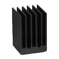 Advanced Thermal Solutions ATS-54170W-C1-R0 Component BGA Heat Sink, High Performance, 2 Side Thermal Tape, Black, 17x17x24.5mm