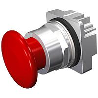SIEMENS 52PP2W2 Mushroom PUSHBUTTON,MTD,RED,1 3/4" FULL PLS,2POS