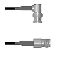 Amphenol Custom Cable Q-0D04G0003048i RF Cable Assemblies BNC-RP/TNC-SJ G174 48I