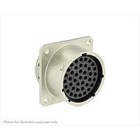 Eaton Souriau-Sunbank UT0W02041SWH Receptacles Female square flange receptacle IP67, 96 h salt spray, keying W