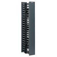 Panduit WMPVCBE Center Mount Bracket NetRunner Vertical Cable Manager Center