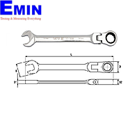 Yato YT-1696 Flexible ratchet combination wrench 32mm