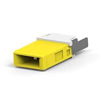 AMP Connectors - TE Connectivity 1-2129334-1 Plugs 3P RA 25 VDC DC Power Plug Conn