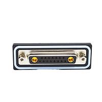 NorComp CDFV17W2213L451 Mixed Contact D-Sub Connectors 17W2 vert soldr F FL 4-40 boardlock 40Am