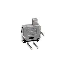 NKK Switches GB215AH Sealed SPDT ON-(ON) BLK RT ANGLE