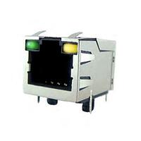 Amphenol Commercial Products RJE58-188-5111 Modular 1 PORT 8P R/A STD PRFL CAT5e