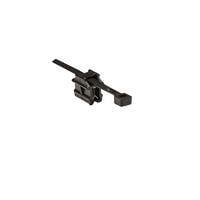 Essentra Components 550245 Cable Tie Mounts Cable Tie Holder, Edge Mount, Black