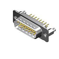 Molex / FCT 173109-0146 D-Sub Connectors - Standard Density FCT DSUB STR PC PLG 09 PN W/SNAPIN