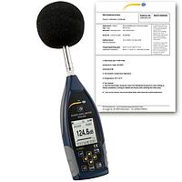 PCE 430 Class 1 Data-Logging Noise Meter / Sound Meter with Certificate (22~136 dbA)