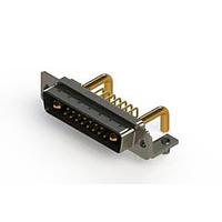 EDAC 629-17W2250-3NB Mixed Contact D-Sub Connectors Right-angle Power Combo D-Sub Connector