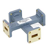 Fairview  FMWCP1042 50 dB WR-42 Waveguide Crossguide Coupler With UG-595/U Square Cover Flange from 18 GHz to 26.5 GHz