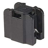Essentra Components FTH-31-01 Quad Opening Edge Clip Tie Holdr,Blk,0.8-3mm Pnl