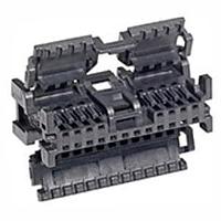 Molex 34824-2164 Mini 50 Mini50 1.2mm Rcp CPA 16Ckt Br Blk POL A