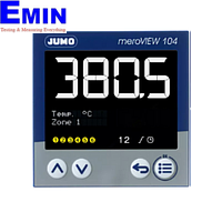 Jumo meroVIEW 104 Multifunction digital indicator with PLC function (TC: -270 ~ +2500 °C, RTD: -200 ~ +850 °C, 96 x 96 mm)