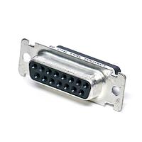 Cinch DAU15ST D-Sub Connectors - Standard Density DSUB 15F CRIMP GF TIN