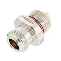 Molex 73386-1640 RF Adapters - Between Series N JK TO MCX JK IP68 BULKHD MNT THREADIN