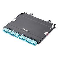 Panduit FHCXO-24-10U Fiber Optic Connectors HD Flex Cassette; 2 MPO to 12 duplex LC;