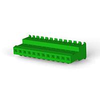AMP Connectors - TE Connectivity 4-640623-2 Receptacle Housing 12P ASSY GRN