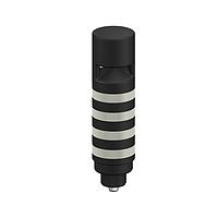 Banner Engineering TL50CBGYRAOSIQ Tower Lights Compact Tower Light: 4-Color; Omnidirectional Continuous Audible Indicator w/Intensity Adjust; Voltage: 12-30 V dc or 24 V ac; Environmental Rating: IP67; Input: Bimodal; Colors: Blue Green Yellow Red; M12 Integral QD