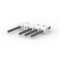 AMP Connectors - TE Connectivity 3-644454-1 Unshrouded 05P MTA100 HDR W/O#4 NARROW