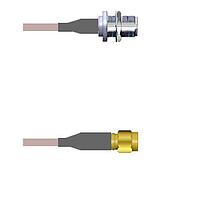 Amphenol Custom Cable Q-2503F000H060i RF Cable Assemblies N-SJB/SMA-SP G142 60I
