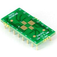 Chip Quik PA0103C Adapters LGA-16 to DIP-16 SMT Adapter (0.5 mm pitch, 3 x 3 mm body) Compact Series